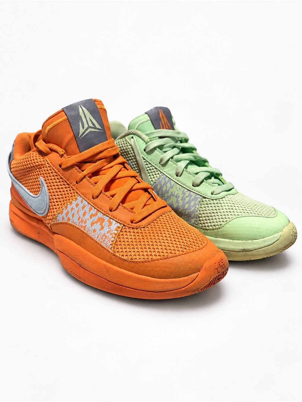 Nike Men’s Two-Tone Performance Trainers — Orange & Mint